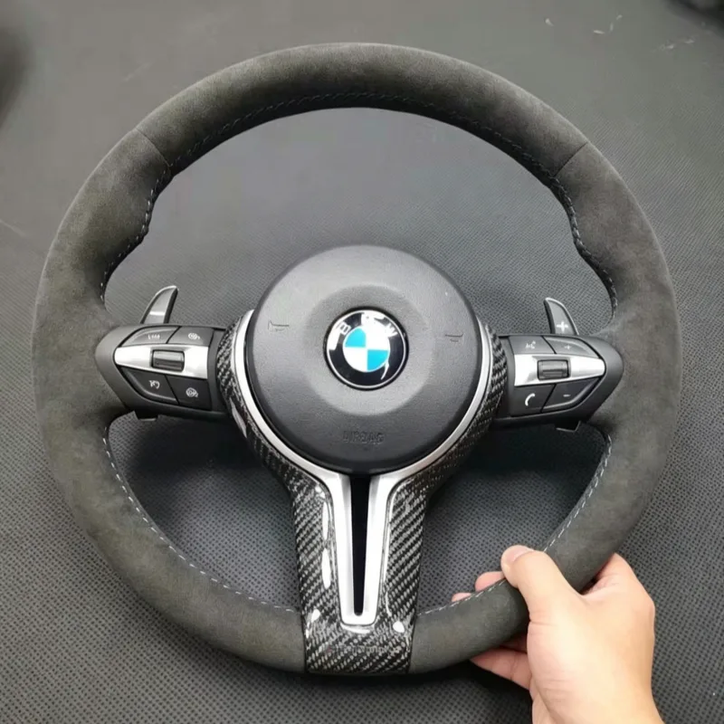 Alcantara BMW F30 F20 F21 F40 F15 F16 F80 F87 F25 F26 Steering Wheel