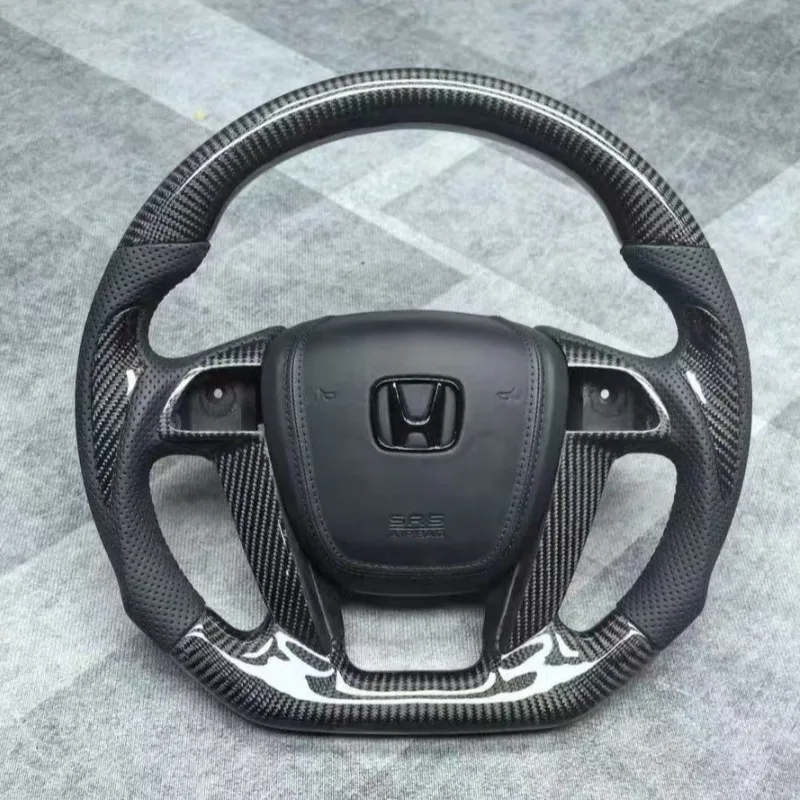 Honda Steering Wheel for Eighth And Ninth Generation Accord Odyssey Elysion | YINGGENE Custom Steering Wheels Honda Steering Wheel for Eighth And Ninth Generation Accord Odyssey Elysion