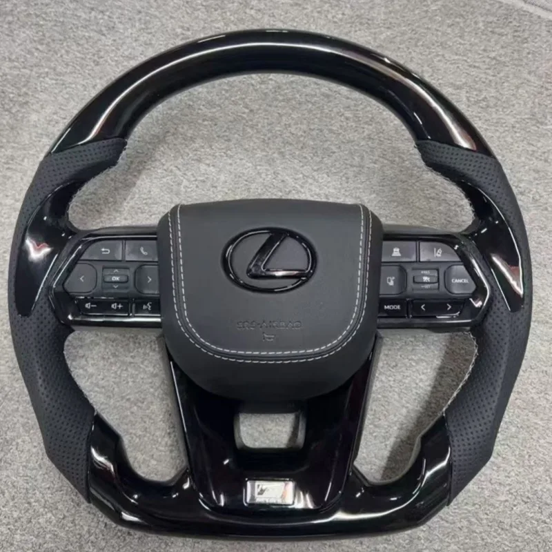 Piano Black Car Steering Wheel for Lexus IS RC NX GS 250 300 300h 350 500 | YINGGENE Piano Black Car Steering Wheel for Lexus IS RC NX GS 250 300 300h 350 500 โ Custom Steering Wheel