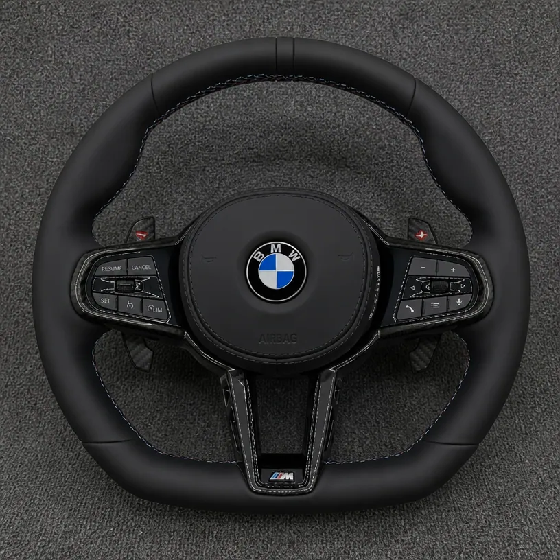 Custom BMW Real Carbon Fiber Modified Steering Wheel Z4 G29 (2019-2025)-YINGGEN — Custom Steering Wheel