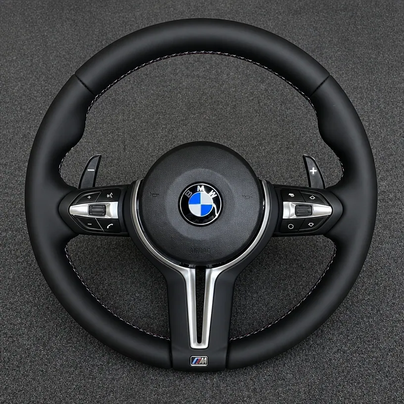 For BMW Z4 E85 E89 2002–2016 Custom Made Nappa Leather Steering Wheel - YINGGENE — Custom Steering Wheel