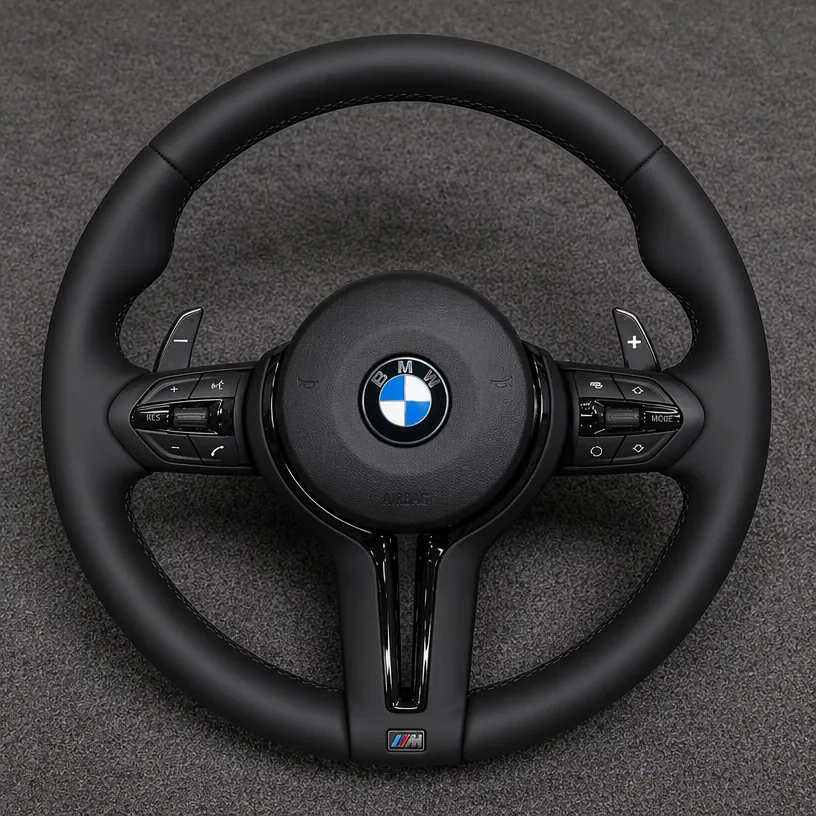 For BMW X5 Series E53 X5M E70 1999 – 2013 Custom Nappa leather steering wheel - YINGGENE — Custom Steering Wheel