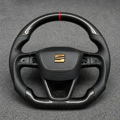 Custom Seat Full Series Real Carbon Fiber Steering Wheel - YINGGEN — Custom Steering Wheel
